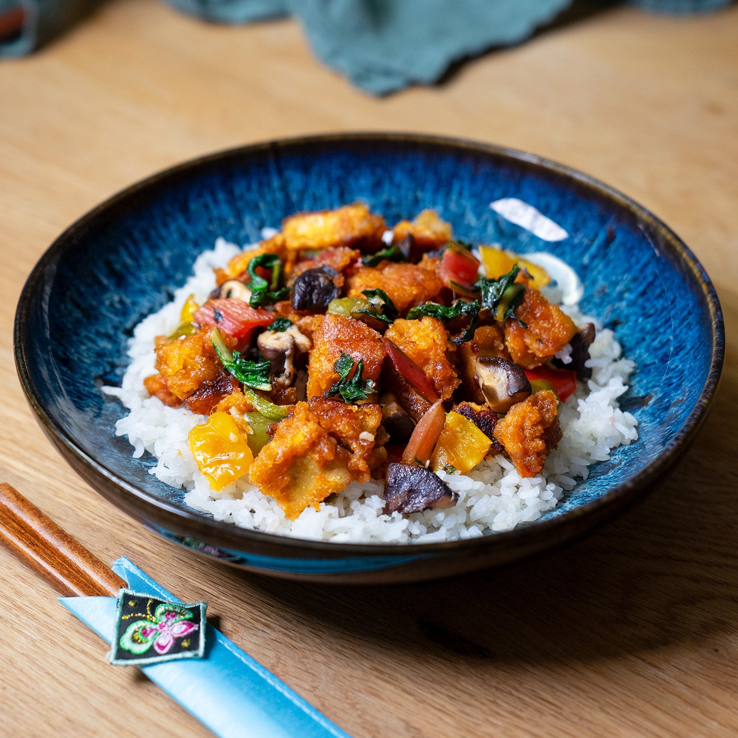 Bulgogi au tofu avec du riz