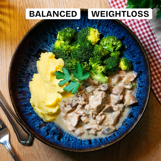 Zürcher Pouletgeschnetzeltes mit Kartoffelstock