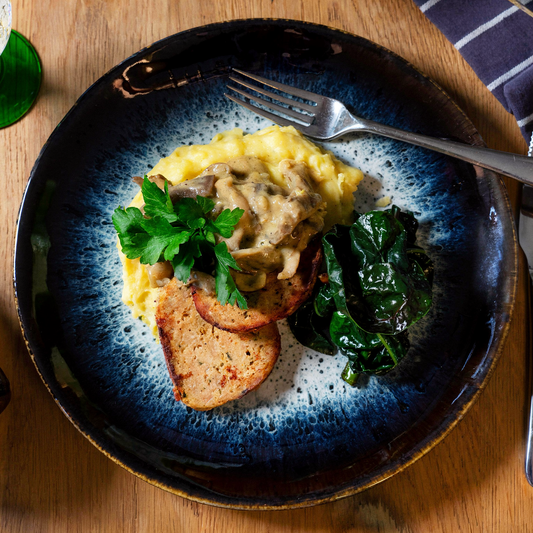 Pain de viande de veau et sa purée de pommes de terre ⚖️