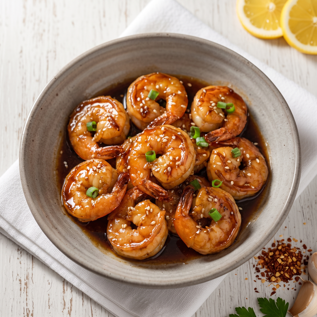 Teriyaki Shrimps