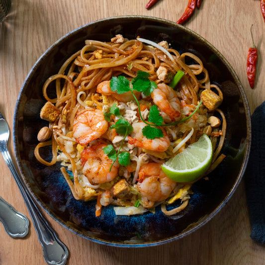 Pad Thai mit Shrimps 💪