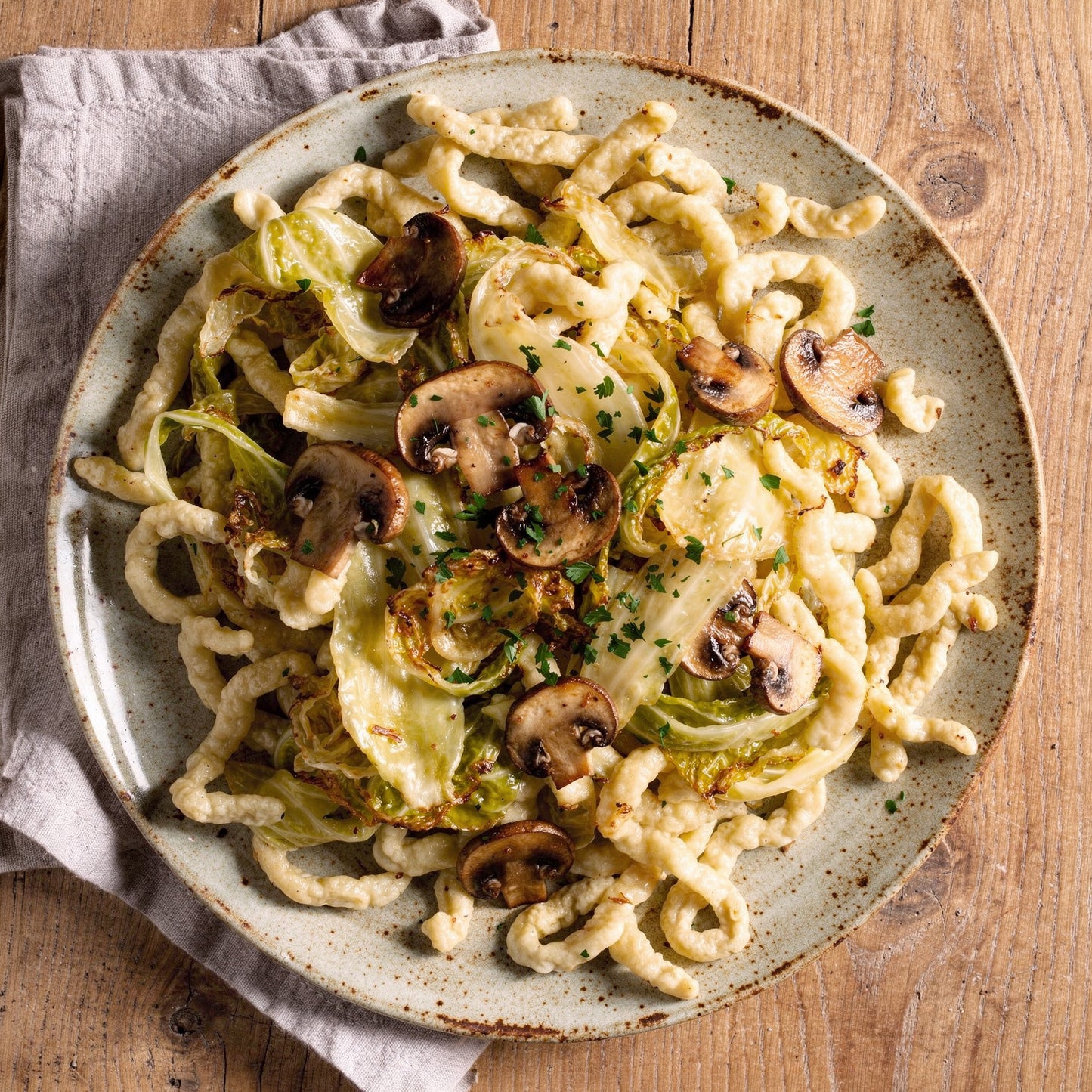 Savoy Cabbage Spätzli Pan 💪