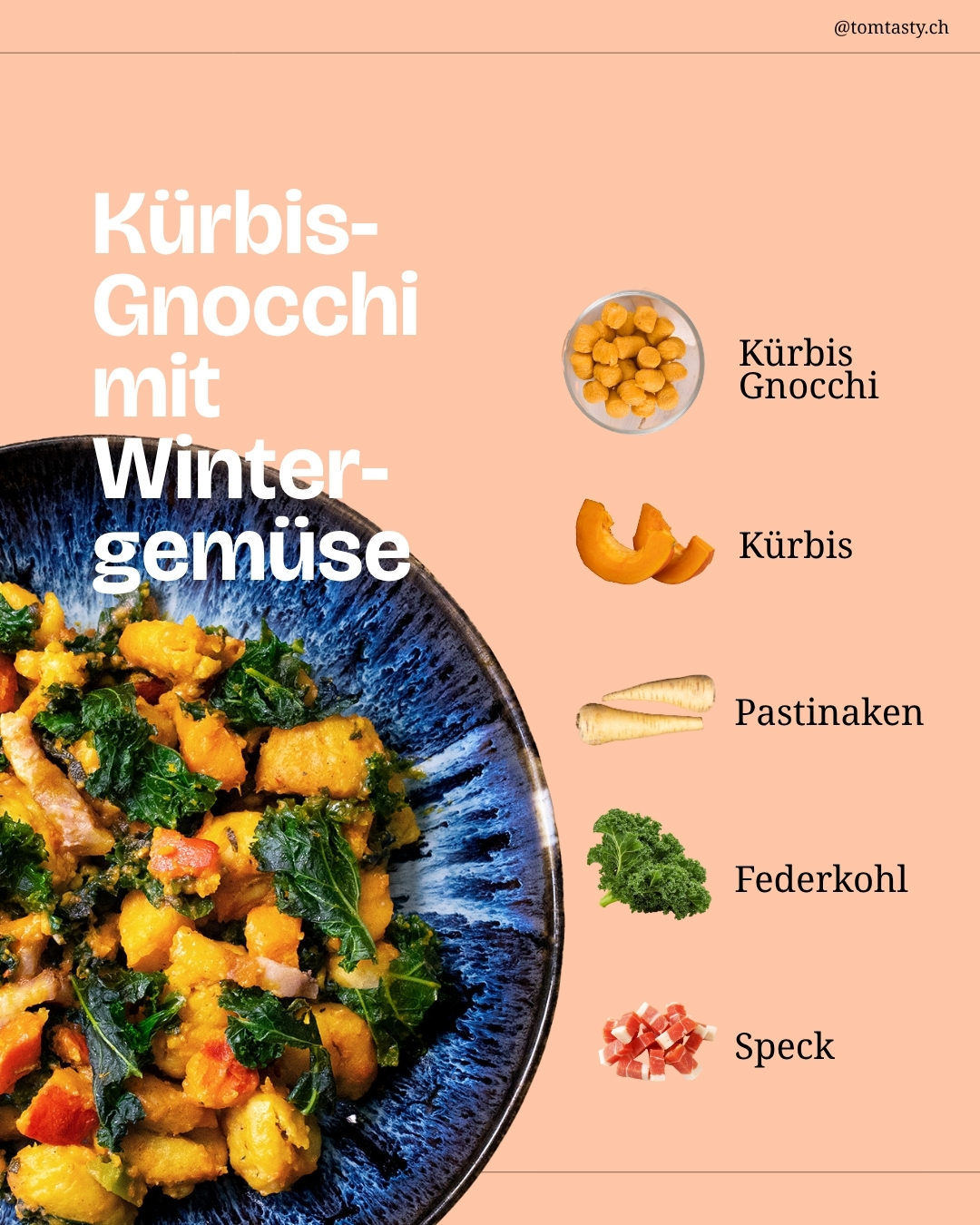 Die Kürbissaison ist eröffnet, und wir sind voll dabei! 🎃 Unsere Kürbis-Gnocchi mit…